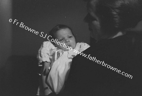 MARY ANNETTE BROWNE (BORN 27.9.56) TAKEN ON DAY OF BAPTISM   NEPHEW OF B MARTIN